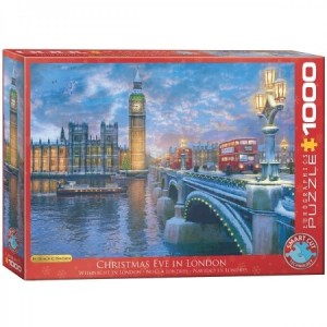 Eurographics: Christmas Eve in London (1000) kerstpuzzel