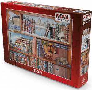 Nova Puzzle: Magic Books (1000) legpuzzel