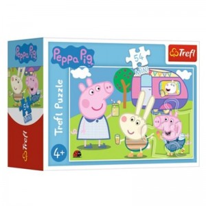 Trefl: Peppa Pig Caravan (54) minipuzzel