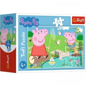 Trefl: Peppa Pig Vlindernetje (54) minipuzzel