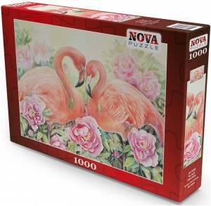 Nova Puzzle: Flamingo (1000) legpuzzel