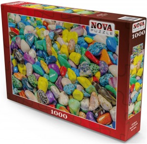 Nova Puzzle: Colored Stones (1000) legpuzzel