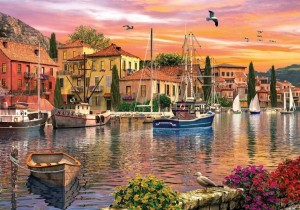 KS Games: Harbour Sunset (2000) legpuzzel