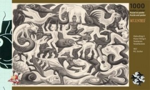 Puzzelman: Escher - Vlakvulling 2 (1000) kunstpuzzel