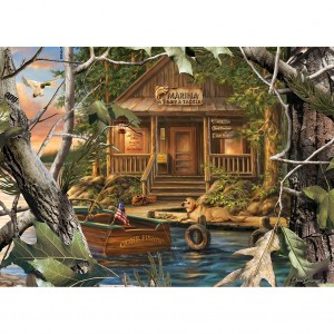 Master Pieces: Gone Fishing (1000) legpuzzel