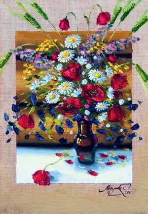 Grafika: Spring Bouquet (1000) verticale puzzel