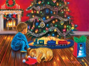 SunsOut: Under the Tree (1000) kerstpuzzel