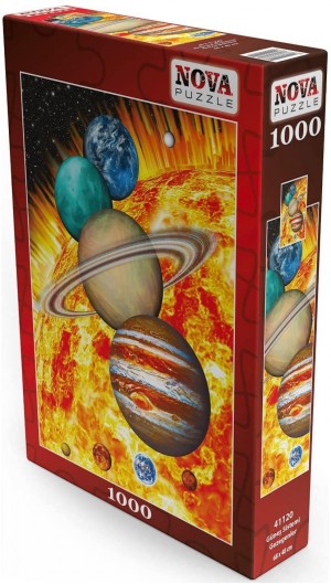 Nova Puzzle: Solar System (1000) verticale puzzel