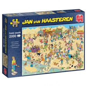 Jan van Haasteren: Zandsculpturen (2000) legpuzzel