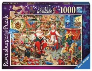Ravensburger: Santa's Workshop (1000) kerstpuzzel