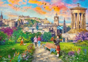 Ravensburger: Romantisch Edinburgh (1000) legpuzzel