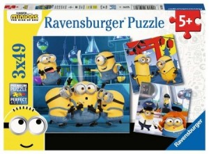 Ravensburger: Grappige Minions (3x49) kinderpuzzels