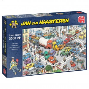 Jan van Haasteren: Verkeerschaos (3000) legpuzzel