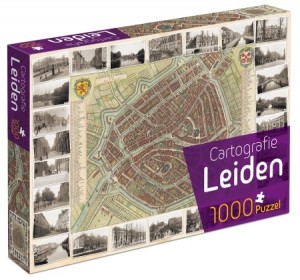 Tucker's Fun Factory: Cartografie Leiden - legpuzzel