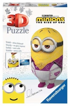 Ravensburger: Minions Disco 3D (59) 3D kinderpuzzel