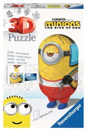 Ravensburger: Minions Skater 3D (59) 3D kinderpuzzel