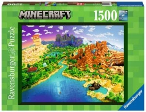 Ravensburger: Minecraft - Wereld van Minecraft (1500) legpuzzel