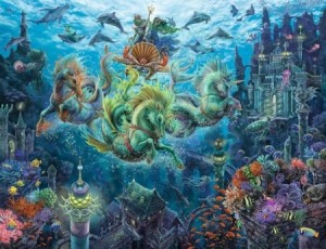 Ravensburger: Onderwater Magie (2000) legpuzzel