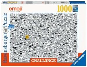Ravensburger: Challenge Emoji (1000) moeilijke puzzel