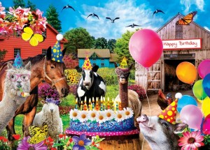 Master Pieces: Wild & Whimsical - Birthday Party (1000) legpuzzel