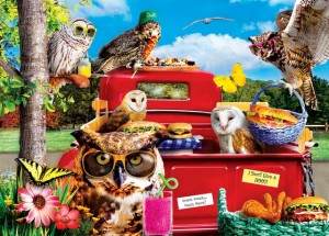 Master Pieces: Wild & Whimsical - Tailgate at the Park (1000) puzzel