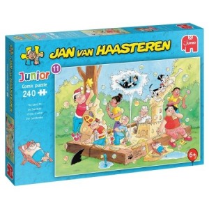 Jan van Haasteren Junior: De Zandbak (240) kinderpuzzel