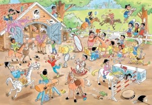 Jan van Haasteren Junior: De Manege (360) kinderpuzzel