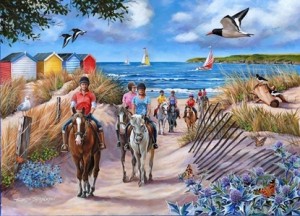 House of Puzzles: Sea Horses (500BIG) legpuzzel