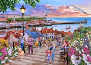 House of Puzzles: 199 Steps Whitby (1000) legpuzzel