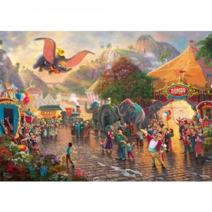 Schmidt: Thomas Kinkade - Dumbo (1000) disneypuzzel