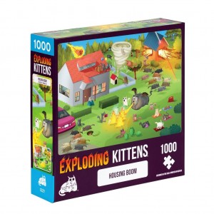 Exploding Kittens: Housing Boom (1000) legpuzzel