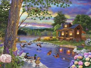 SunsOut: Peace River (1000) legpuzzel