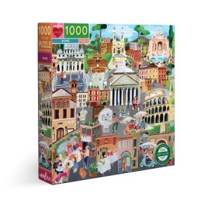 Eeboo: Rome (1000) vierkante puzzel