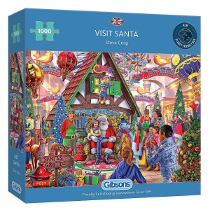 Gibsons: Visit Santa (1000) kerstpuzzel