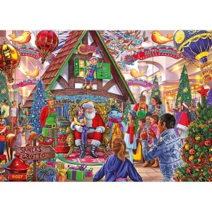 Gibsons: Visit Santa (1000) kerstpuzzel