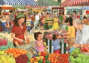 House of Puzzles: Farmer's Market (1000) legpuzzel