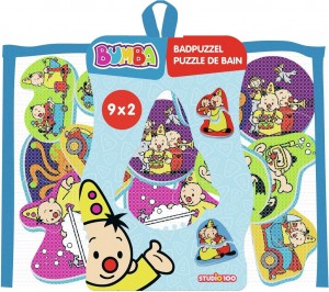 Studio 100: Bumba Badpuzzel (9x2) kinderpuzzel