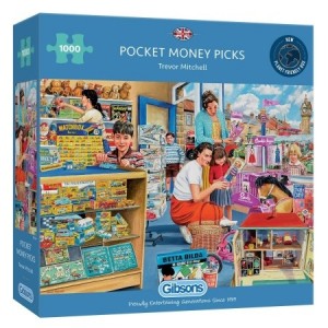 Gibsons: Pocket Money Picks (1000) legpuzzel