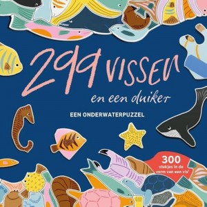 Laurence King: 299 Vissen en een Duiker (300) shaped puzzel