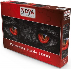 Nova Puzzle: Cat Eyes (1000) panoramapuzzel