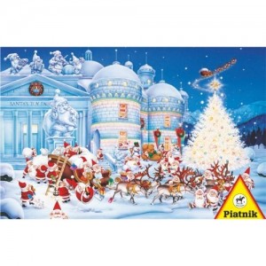 Piatnik: Toy Factory (1000) kerstpuzzel