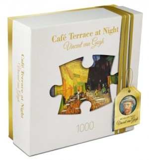 Art Gallery: Café Terrace at Night (1000) kunstpuzzel