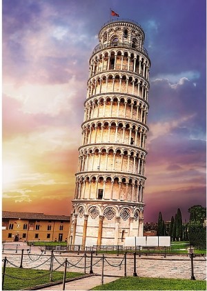 Trefl: Pisa Tower (100) verticale puzzel