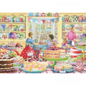 Otter House: Afternoon Tea (1000) legpuzzel