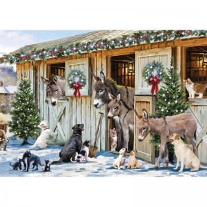 Otter House: Festive Stable Friends (500) winterpuzzel