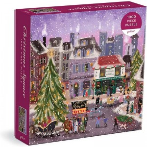 Galison: Christmas Square (1000) kerstpuzzel