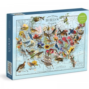Galison: USA State Birds (1000) vogelpuzzel