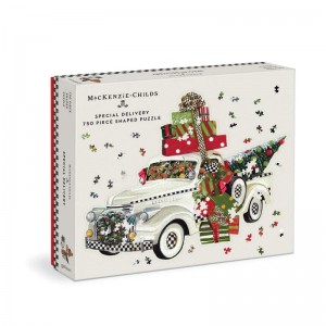 Galison: Special Delivery (750) shaped kerstpuzzel