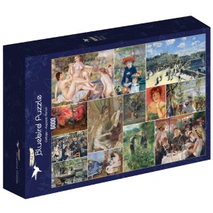 Art by Bluebird: Auguste Renoir Collage (6000) kunstpuzzel