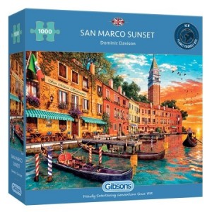 Gibsons: San Marco Sunset (1000) legpuzzel
